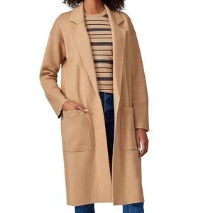 NWOT J Crew Ella Sweater Blazer in Camel